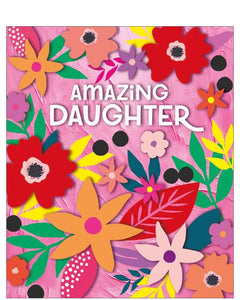 Amazing Daughter - Birthday card
