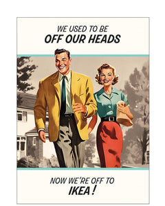 Off to IKEA - Birthday card