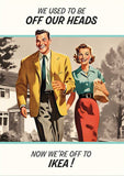 Off to IKEA - Birthday card