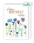 Flower stems - Hospice UK Birthday card