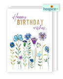 Flower stems - Hospice UK Birthday card