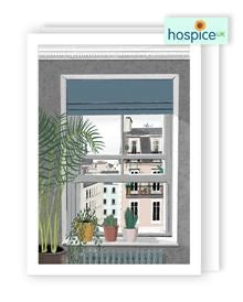 Urban window - Hospice uk blank card