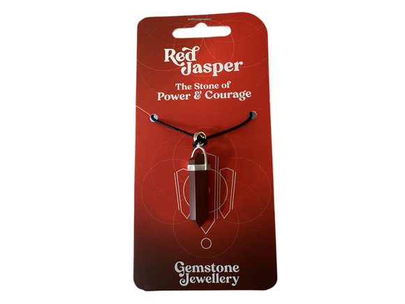 Red Jasper pendant - Gemstone jewellery