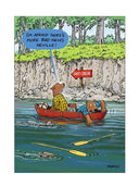 Up the creek - Birthday card