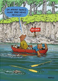 Up the creek - Birthday card