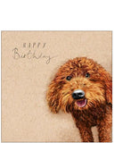 Cockapoo - Birthday card