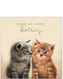 Two kittens - Birthday card