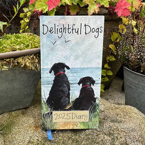 Delightful Dogs - Alex Clark Pocket Diary 2025