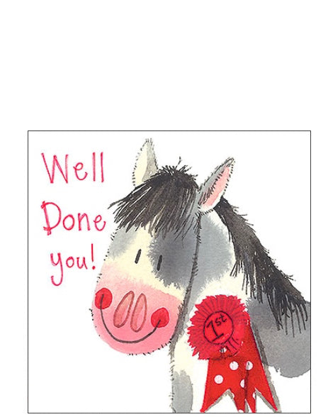 Well Done You! - Alex Clark congratulations card