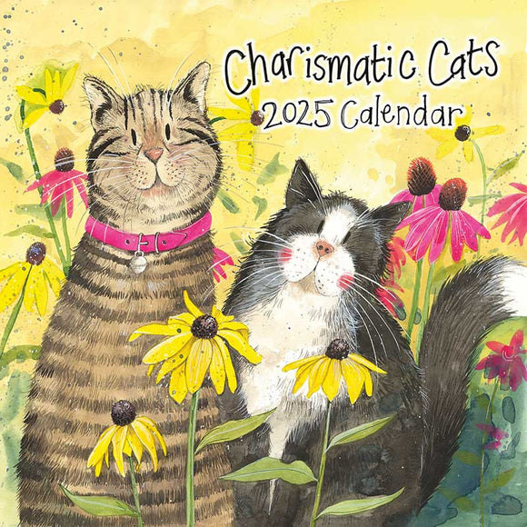 Charismatic Cats - Alex Clark 2025 Calendar