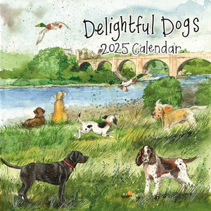 Delightful Dogs - Alex Clark 2025 Calendar