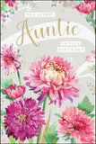 Lovely Auntie Birthday card - Jonny Javelin