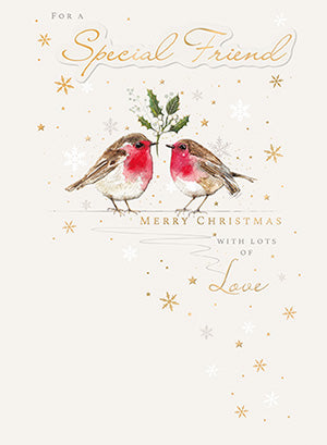 For a Special Friend - Christmas card