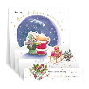 One I love - Pop up Christmas card