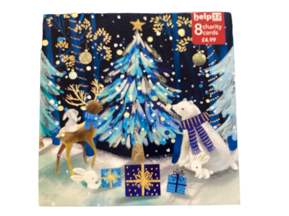 Forest friends - Pack of 8 Charity Christmas cards