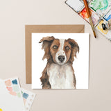 Precious, Border Collie - Street Vet charity card