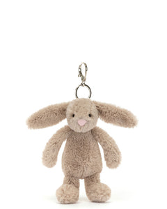 Bashful Beige Bunny Bag Charm - Jellycat London