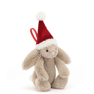 I am Bashful Christmas bunny decoration - Jellycat London