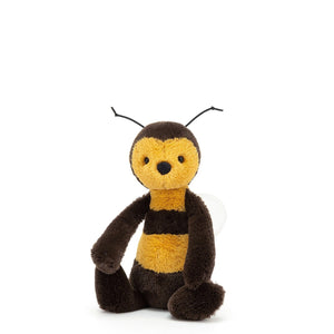 If you like to plant flowers, Jellycat's Bashful Bee has a few requests! He loves lilac, honeysuckle and poppies - perfect for making heavenly honey! This beautiful bug is a real dapper chap. We think his gold and black fur is bee-yootiful, and his squooshy black nose and broad smile make our hearts flutter!