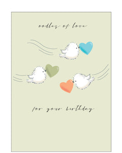 Oodles of love on your Birthday card