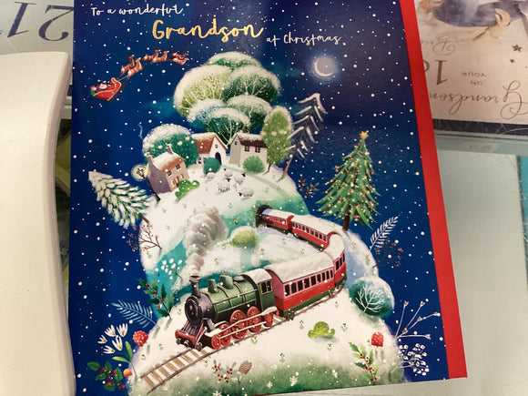 Grandson Christmas cards