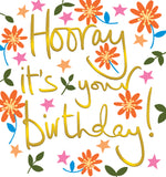 Hooray it's your Birthday card