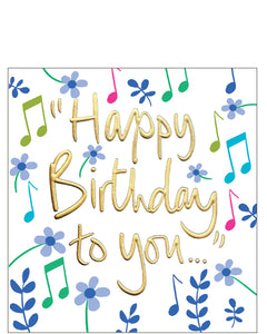 Birthday Song - Birthday card