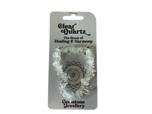 Clear Quartz Bracelet - Gemstone jewellery