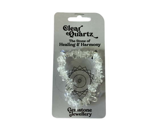 Clear Quartz Bracelet - Gemstone jewellery