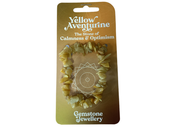 Yellow Aventurine - Gemstone Jewellery Bracelet