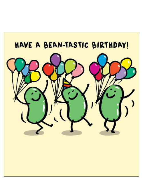 Bean-tastic Birthday card