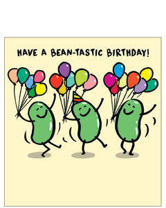 Bean-tastic Birthday card