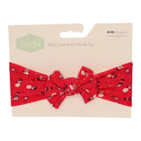 Finish off little Christmas day outfits with this gorgeous festive red headband with an all over snowman print from Ziggle.

It's perfect for little fashionistas and even fits Mummas, allowing you to match with your little one. With its stretchy, comfortable material, this headband is easy to slip on and won't irritate your baby's delicate skin. Create a perfect bow every time and add a touch of elegance to any look with this unique headband.