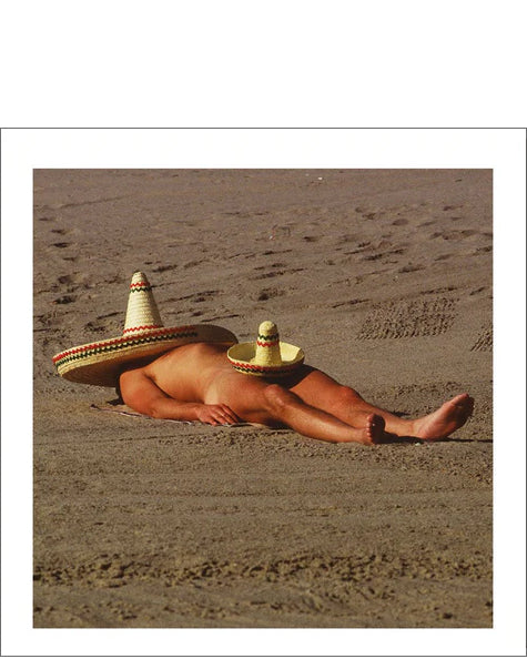 Keep your hat on - cheeky blank card