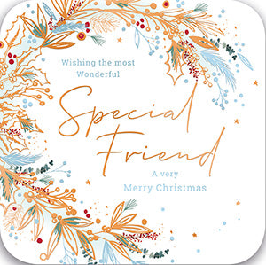 Special Friend Christmas card