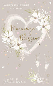 Congratulations on your Marriage Blessing card