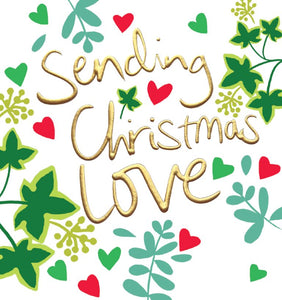 Sending Christmas Love -  card