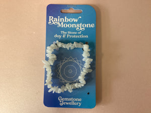 Rainbow Moonstone Bracelet - Gemstone jewellery
