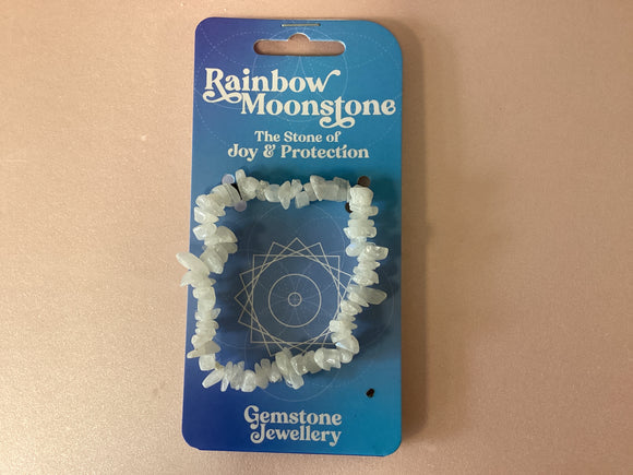 Rainbow Moonstone Bracelet - Gemstone jewellery