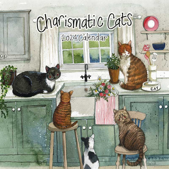 Perfect for staying organised in 2024, Alex Clark's charismatic cats calendar features a mixture of new and old favourite illustrations of cats living their best lives. This month-to-view calendar has a 3cm x 3cm box for each day, giving you plenty of space to record appointments and occasions to look forward to. UK public holidays have already been filled in!