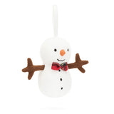 I am Festive Folly Snowman decoration - Jellycat London