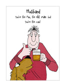 Husband - Camilla and Rose birthday card