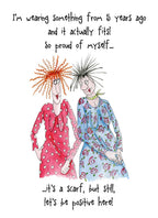 I'm so proud of myself - Camilla and Rose funny greetings card