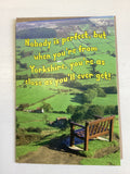 Nobody is perfect….Cowshed cards