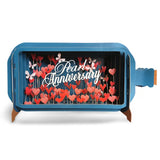 Message in a Bottle - Pearl Anniversary pop up card