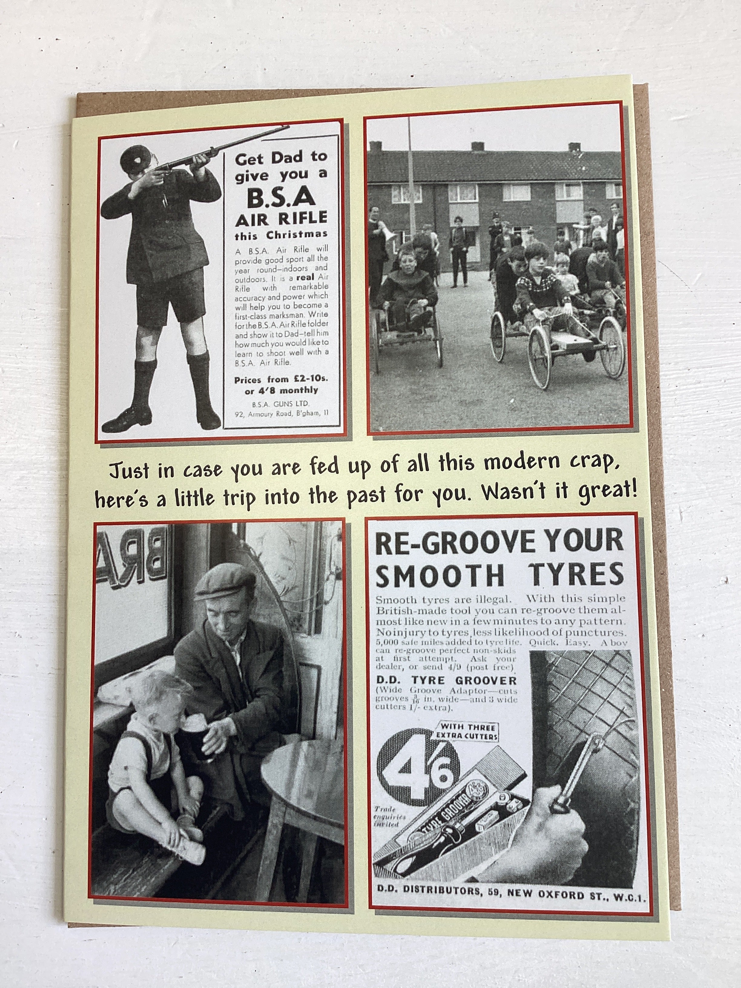 Trip into the past   - Cowshed cards