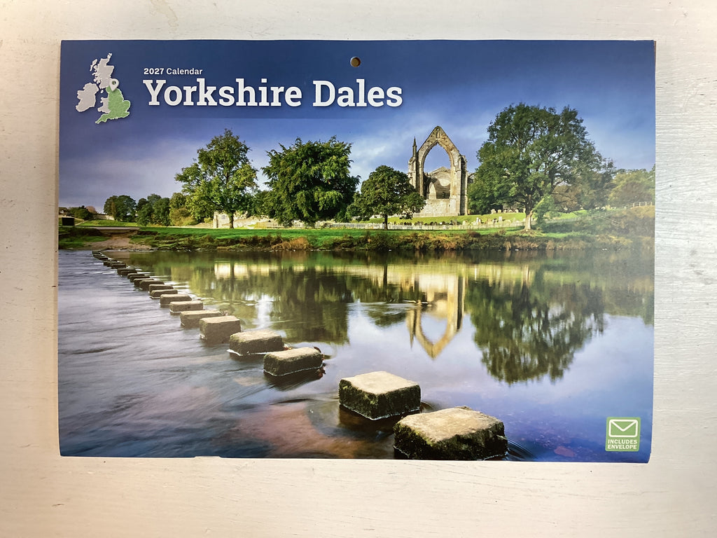 Yorkshire Dales A4 2027 calendar