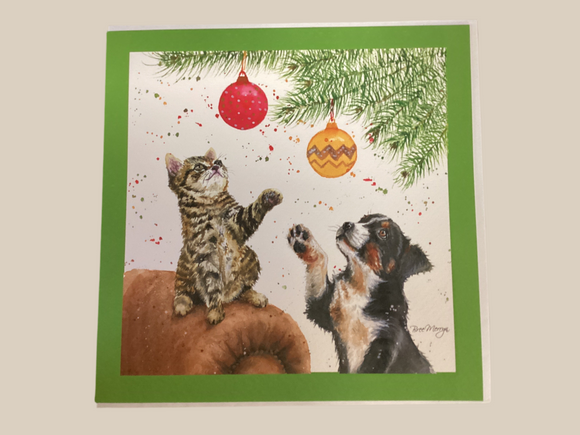 Tigger and Trooper - Bree Merryn Christmas card