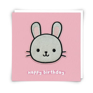 Ruby Mouse -soft patch birthday card