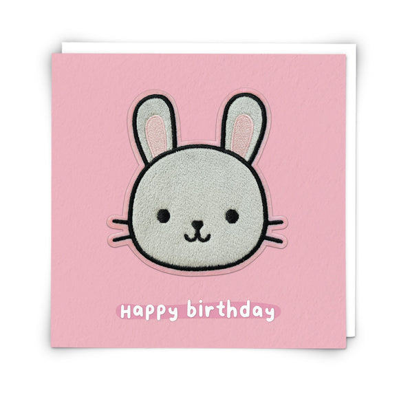 Ruby Mouse -soft patch birthday card